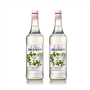 모닌 모히토 민트 시럽 1000ml 2개세트