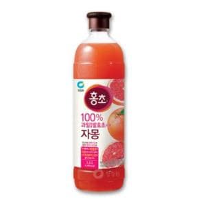 청정원 홍초 자몽 1.5L x 3개