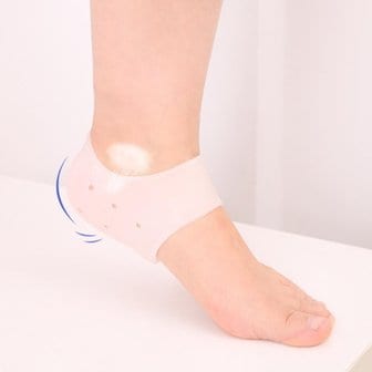  [옷자락] 남자 여자 실리콘 각질 제거 발 뒤꿈치 보호 패드