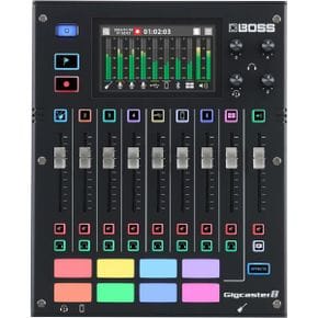 영국 보스 앰프 BOSS Gigcaster 8 8-Channel Audio Streaming Mixer with Direct Guitar/Bass In