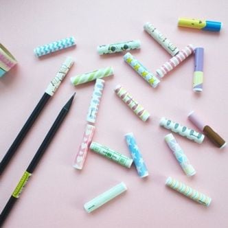 핫트랙스 디자인 연필 캡 세트 - DESIGN PENCIL CAP (3 PCS)