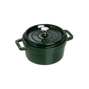 staub 스타우브 피코 코콧 라운드 바질그린 18cm 양손 홀로- 냄비 IH대응