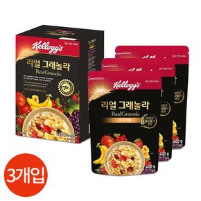 켈로그 리얼 그래놀라 400g x 3개[34125421]