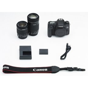 Canon 디지털 SLR 카메라 EOS 8000D 더블 줌 키트 EF-S18-55mmEF-S55-250mm 부속 EOS8000D-WKIT