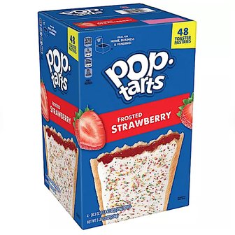  팝타르트 프로스티드 스트로베리 페스츄리 PopTarts Frosted Strawberry 48개입