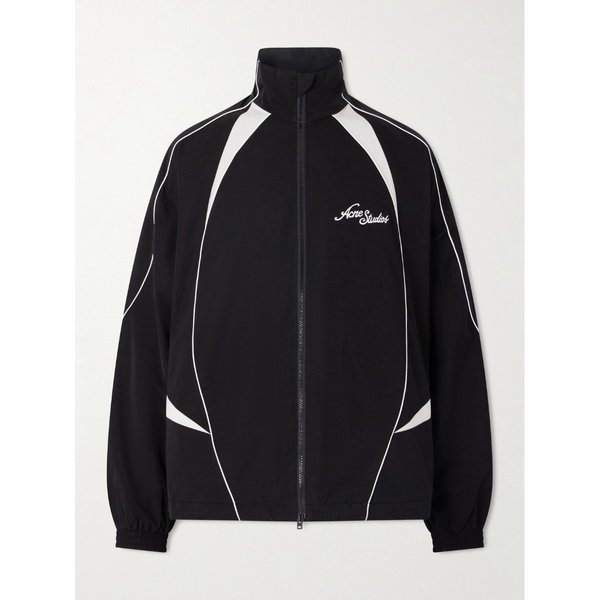 기술 로고 자수 스트라이프 코튼 블렌드 재킷 46376663162969948