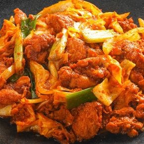 홍익상회 춘천 양념 닭갈비 500g (2인분) 택배 캠핑 요리 음식