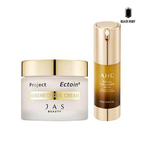 쟈스 엑토인 맨얼굴 크림 55ml + AHC 로 얄 콜라겐 세럼 25ml (S19145200)