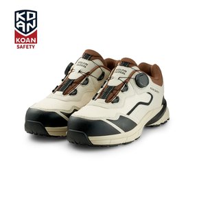 코오롱 안전화 발편한 초경량 다이얼 와이드토캡 작업화 KS-411D