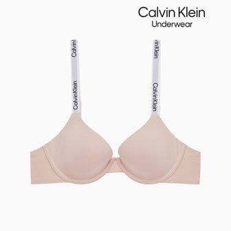 Calvin Klein Underwear 여성 테일러드 로고 AF 데미 브라 (QF6865AD-TRN)