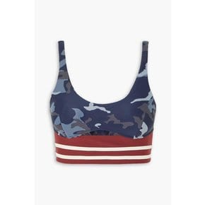 Marine Bailey printed stretch sports bra 블루 43769801098500238