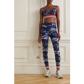 Marine Bailey printed stretch sports bra 블루 43769801098500238