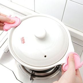 나비 자석 냄비집게 2p(색상랜덤)