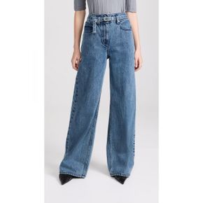 4962531 3.1 Phillip Lim Denim Wide Leg Belted Jeans