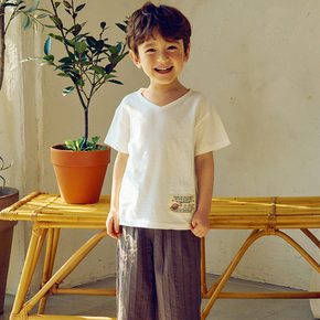TH셀럽V넥티셔츠