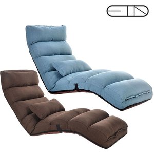  편안한 클라우디 리클라이너 각도조절 1인 침대 쇼파 허리쿠션 포함 침대 의자