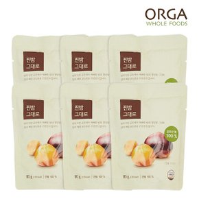 ORGA 찐밤 그대로 80g  x 6봉_P345536966