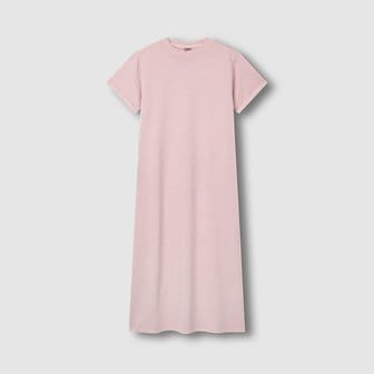 JAJU 여 워싱 반팔 원피스 J136201060064