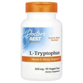 Doctor`s Best 닥터스베스트 L-트립토판 500mg 90캡슐 L-Tryptophan