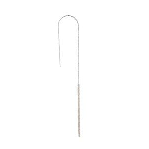 페르테 루마카 로즈화이트 이어링 13cm(1pc), Lumaca Rose&White Earring 13cm, 14k rose gold, white gold