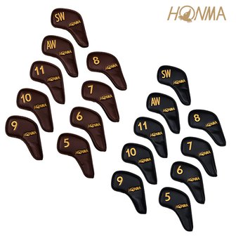 혼마(HONMA) [임직원][혼마] 2024 골프 아이언 헤드커버 9개 세트 IC12403