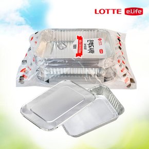 이라이프 은박 도시락  B-10P l 포장 김밥 일회용 소풍 은박 도시락 B-10