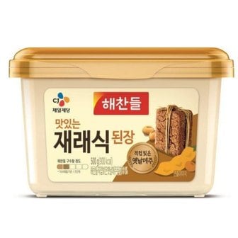 CJ 해찬들/맛있는 재래식된장 500g 1개