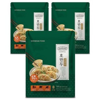 신세계푸드 [본사배송]호텔컬렉션 에센셜 호만두 군만두 750g 3개