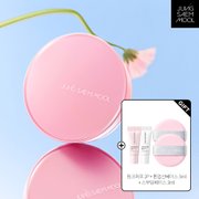 [NEW/핑크에디션] 정샘물 에센셜 스킨 누더 쿠션(+리필) + 핑크퍼프2P + 톤업선/스무딩베이스3ml