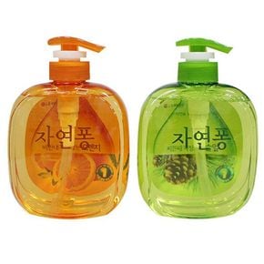 설거지 세척제 490ml 자연퐁 기름때 식기 세척 세제