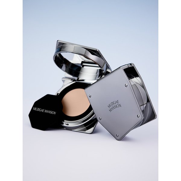 스테인 누드 메쉬 쿠션 (5종 택1)