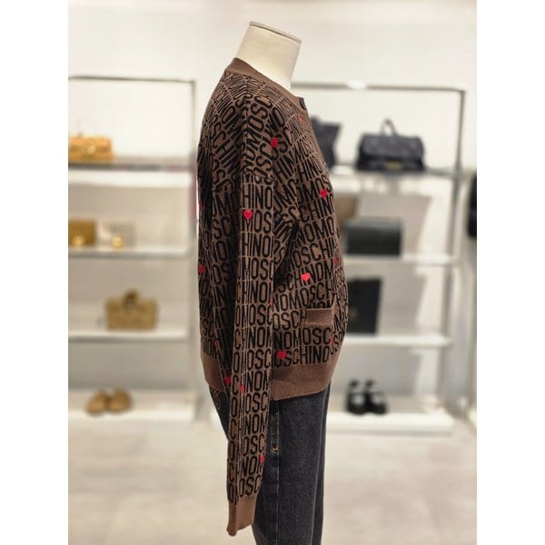 [여주점] 모노그램 하트자수 가디건 (090477001103)