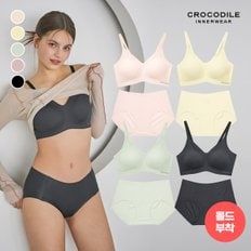 라이크라 쉘론 몰드부착 스트랩 감탄브라+팬티 8종 택1