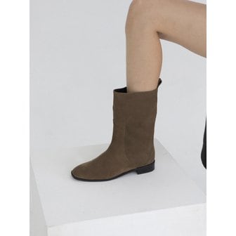 루시크루 Suede Half Boots LC350_3colors