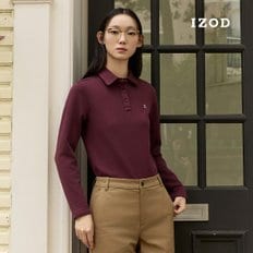 [최초3만원▼] IZOD  24FW 코튼 기모 폴로셔츠 3종 여성