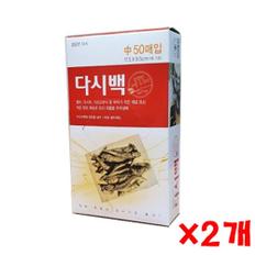 제이큐 다시백 中 50매 X 2개 차거름망 다시마필터 국물요리