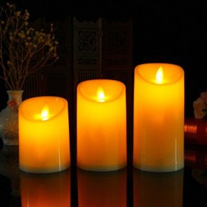  LED 캔들 양초 전자초 전자촛불 무드등 조명 수유등[W99A028]