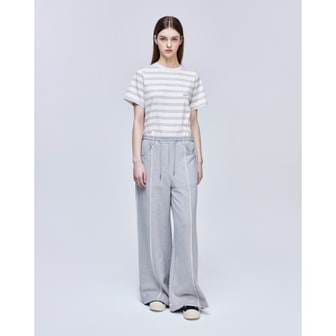 송지오 [파주점] [송지오우먼] 컬렉션 샤를로 파리 트레이닝 팬츠 멜란지 그레이 WH2PT718MG