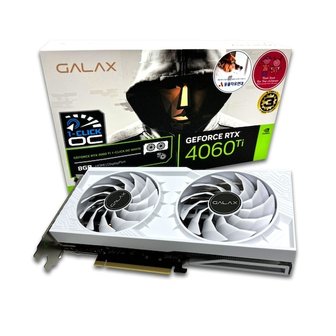 갤럭시(GALAX) 갤럭시 GALAX 지포스 RTX 4060 Ti WHITE OC D6 8GB