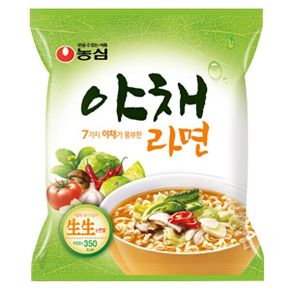 농심 야채라면 100gx16봉지(반박스) 라면 봉지라면 맛있는라면