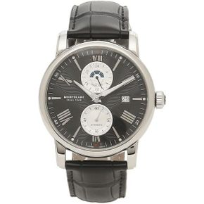 일본 몽블랑 시계 Montblanc 114858 Mens 워치 4810 42 SelfWinding 블랙 레더 1634708