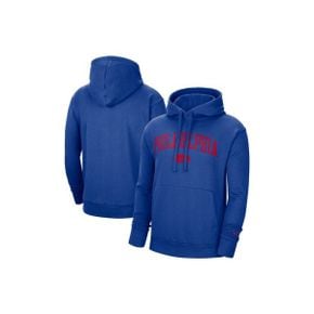 4384157 Nike Mens Royal Philadelphia 76ers Heritage Essential Pullover Hoodie