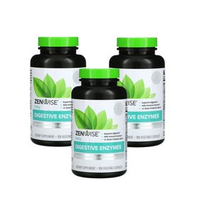 2+1 젠와이즈헬스 Daily Digestive Enzymes with Prebiotics + Probiotics 100정