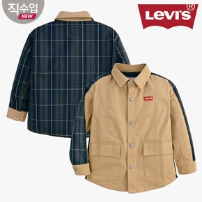 [리바이스키즈] 그리드 우븐자켓L V213JK115P (토들러)