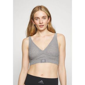 3817172 adidas LONGLINE BRALETTE - Bustier gray melange