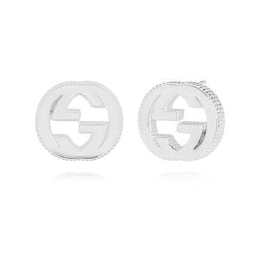 구찌 Intetlocking G 실버 귀걸이 / YBD479227001 (479227)