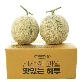 비파괴 당도선별 머스크 멜론 특대 5kg (2.5kg내외 x 2수)