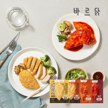 바르닭 멕시카나 소품닭&크런치 4종 1팩 골라담기