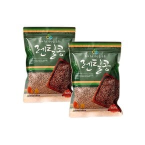 캐나다산 렌틸콩 600g x 2봉