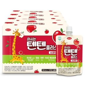 한미 마시는 텐텐 플러스 사과맛 100ml 40팩-과즙음료 6년근홍삼